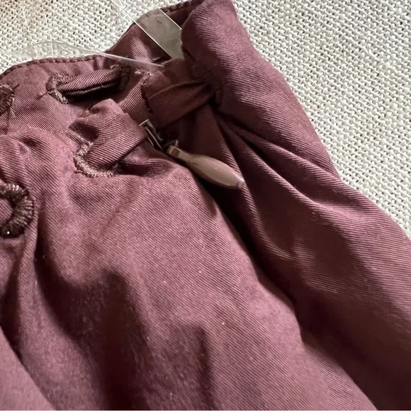 House of CB Cora gathered full midi skirt Ladies size large Rich brown - Picture 8 of 11